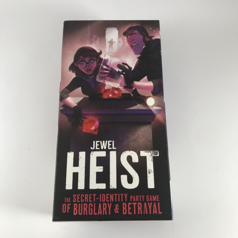 Jewel Heist Strategy Table Top Game By Mattel 2019 Party Group Detective Robber